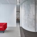 Entrance board room with closed partitions