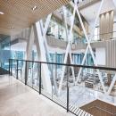 A view in the main hall at Canon Production Printing Venlo