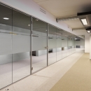 Minnaert Utrecht - IQ-Single glass wall with full glass door