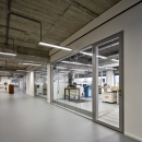 Modelshop room with partition walls of QbiQ