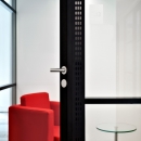Air vent in the door frame