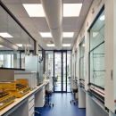 Partitions walls partial closed, partial glass