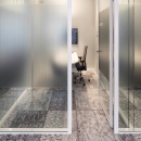 QbiQ KDD57D framed door that inhibited most sound