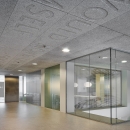 Full glass partitions walls