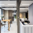 Inside the office