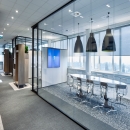 Boardroom made of double glass partition with high sound insulation
