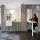 Worksspace in the main hall at Rabobank Capell aan den IJssel