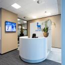 Front desk at Novo Nordisk in Alphen aan den Rijn