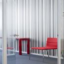 Full glass door of tampered glass