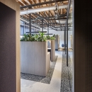 Double glass partition at BDO Enschede