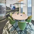 Conversation room with iQ PRO Steel partition at BDO West Brabant Breda