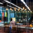 Double glazed meeting room