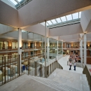 Library at Herta Mohr building at Leiden University.