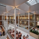 Library at Herta Mohr building at Leiden University.