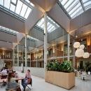 Library at Herta Mohr building at Leiden University.