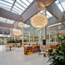 Library at Herta Mohr building at Leiden University.