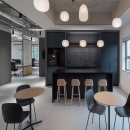 Kitchen at Commvault in Utrecht