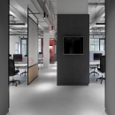 Area dividing walls  at Commvault in Utrecht