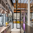 Inside a demo kitchen 