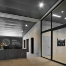 Extra high fire resistant glass walls with EW60 classification.