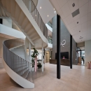Entrance hall of the Hunkemöller distribution center in Almere, Netherlands