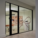 Double glazed glass partition at Hunkemüller’s Distribution Center in Almere.