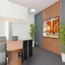 iQ Solo partition with steel elements