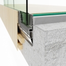 QbiQ iQ VIEW Y-Line balustrade glas voor zij-montage