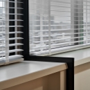 Detail of a iQ Single mounted around a windowsill.