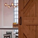Barn door at the office.