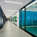 S200 smoke resistant glass partition