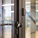 S200 Smoke resistant framed door with glass