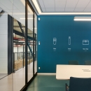 S200 smoke resistant glass partition