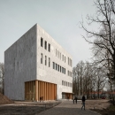 Exterior from Marga Klompé Building 