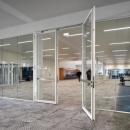 Fire-resistant glass front EW60