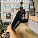 Glass partitions at Plus Ultra Leiden