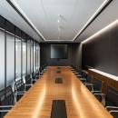 Boardroom with glass partition at Wordwide New York