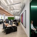 Office at Wordwide New York with QbiQ partition