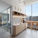 Pantry and office at Worldwide in New York