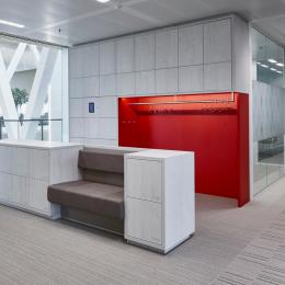 QbiQ iQ-Single glass partitions at Canon HQ