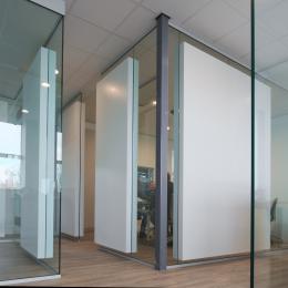 Small office with iQ Mute acoustic panels