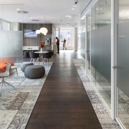 QBIQ IQ-Structural partition wall with high acoustic values.