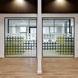 IQ-PROTECT Hightech EI60 fire resistant glass wall 