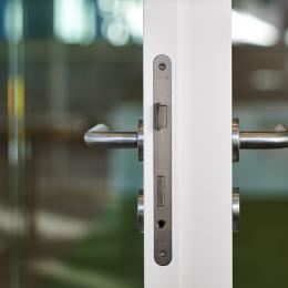 KDD80-100 wall thick door wit double glass