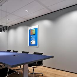 QbiQ iQ PRO partitions with closed melamine panels