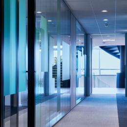 Glazen systeemwanden bij BDO Amstelveen