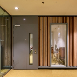 Glass partitions with high acoustic values at Centre Ceramique Maastricht