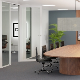 iQ Solo partition with steel elements