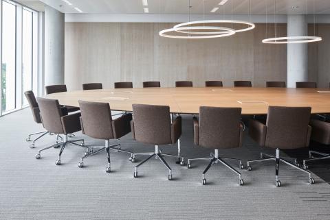 Board room at Canon Production Printing Venlo