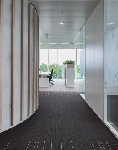 Glass partitions at Canon Production Printing Venlo.